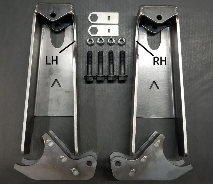 Shock Relocation - Trail Series - 2.0" x 12" to 14" Fits 2005-2023 Tacoma