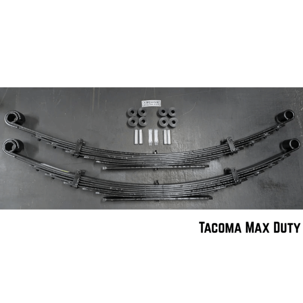 Archive Explorer Series "ERIKSON" Lift Leaf Springs Fits 2005-2023 Toyota Tacoma