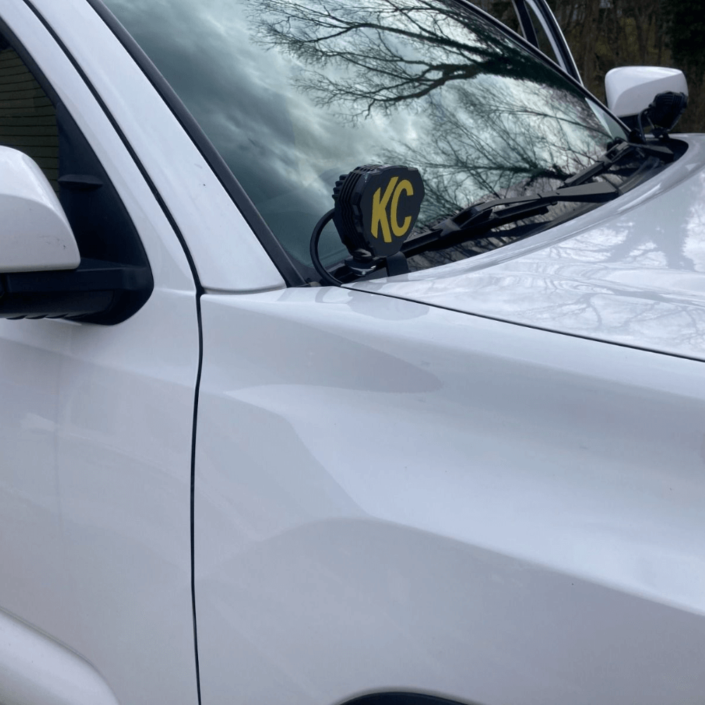 A-Pillar | Ditch Mount and Lights Bundle Fits 2005-2024 Toyota Tacoma