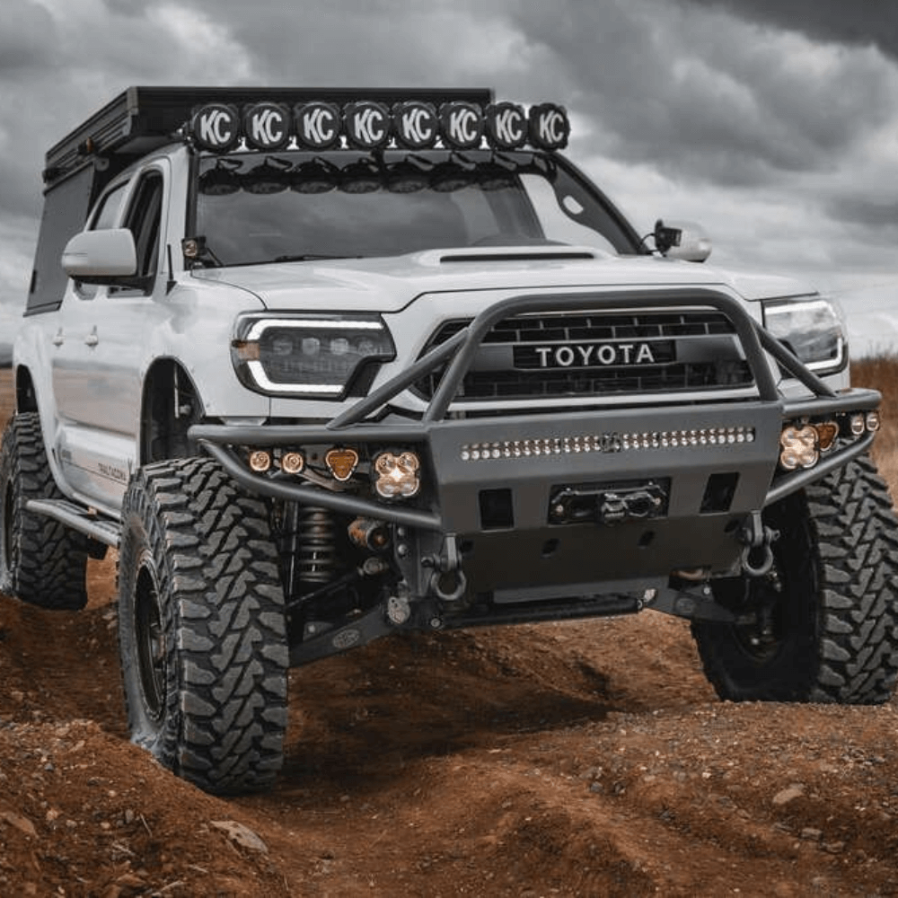 A-Pillar | Ditch Mount and Lights Bundle Fits 2005-2024 Toyota Tacoma