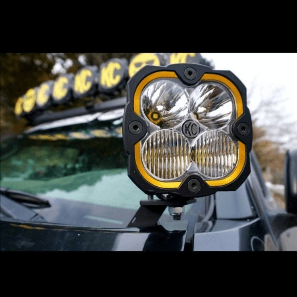 A-Pillar | Ditch Mount and Lights Bundle Fits 2005-2024 Toyota Tacoma