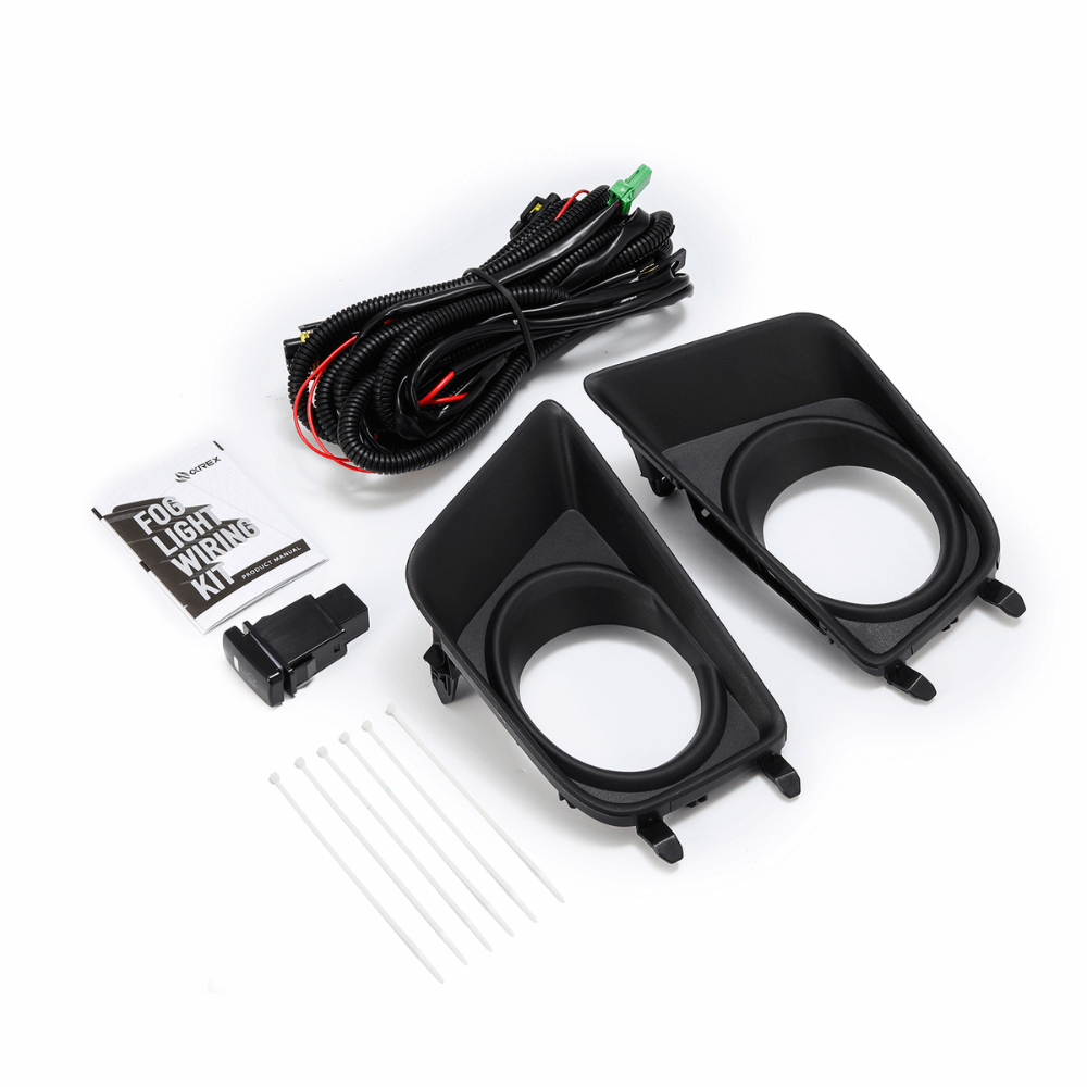 Double Tap Dual Color LED Projector Fog Lights Fits 2016-2023 Toyota Tacoma
