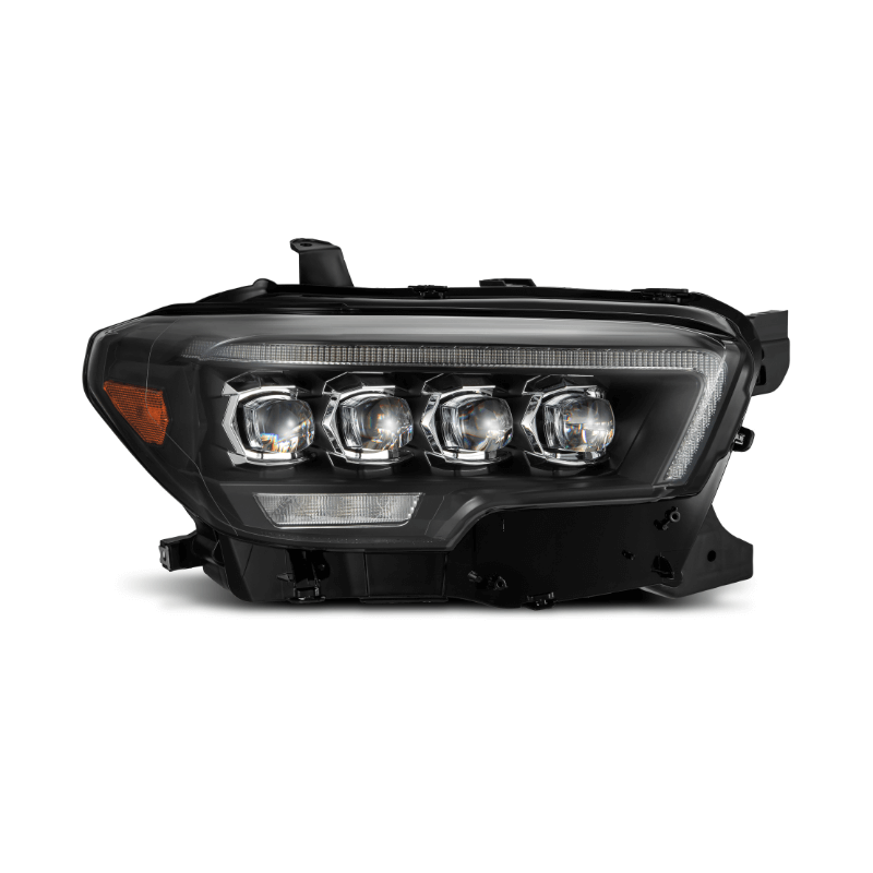 Exclusive NOVA-Series LED Projector Headlights | Amber/Clear DRL Fits 2016-2023 Toyota Tacoma