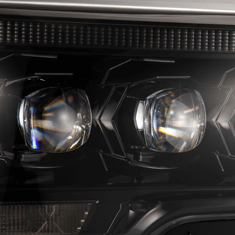 Exclusive NOVA-Series LED Projector Headlights | Amber/Clear DRL Fits 2016-2023 Toyota Tacoma