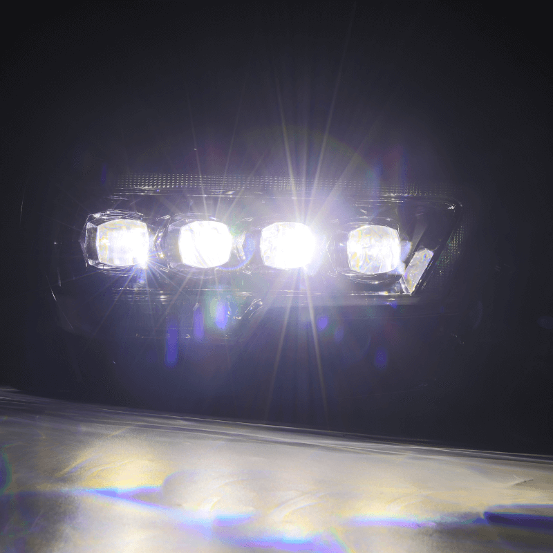 Exclusive NOVA-Series LED Projector Headlights | Amber/Clear DRL Fits 2016-2023 Toyota Tacoma