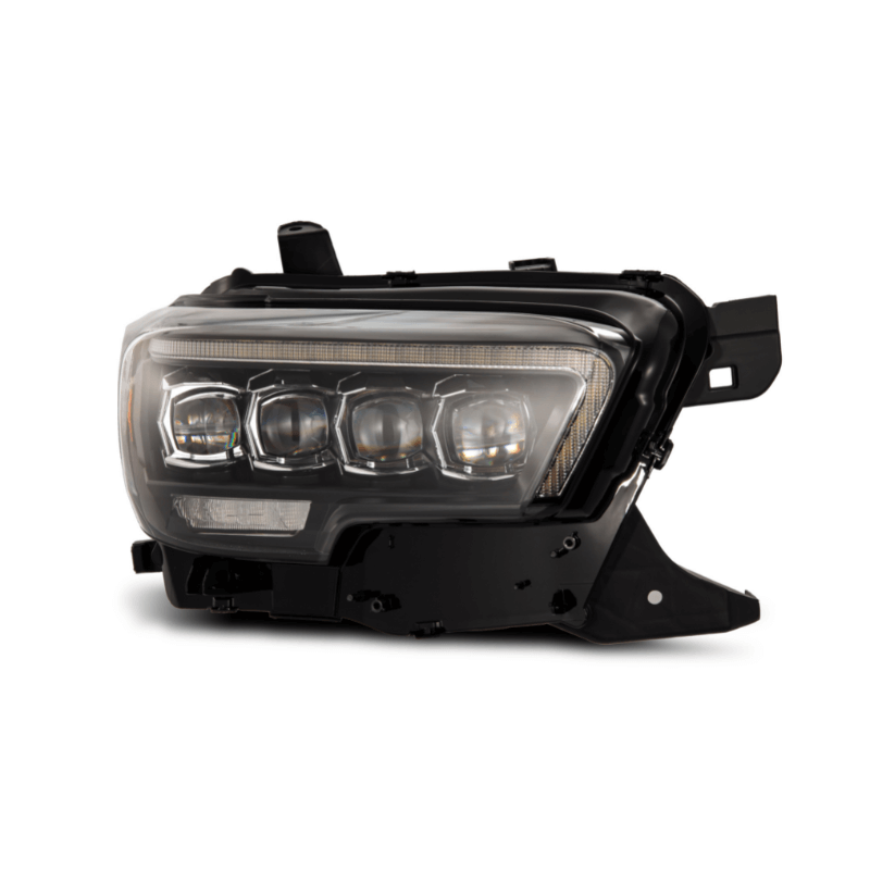 Exclusive NOVA-Series LED Projector Headlights | Amber/Clear DRL Fits 2016-2023 Toyota Tacoma