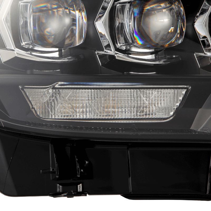Exclusive NOVA-Series LED Projector Headlights | Amber/Clear DRL Fits 2016-2023 Toyota Tacoma