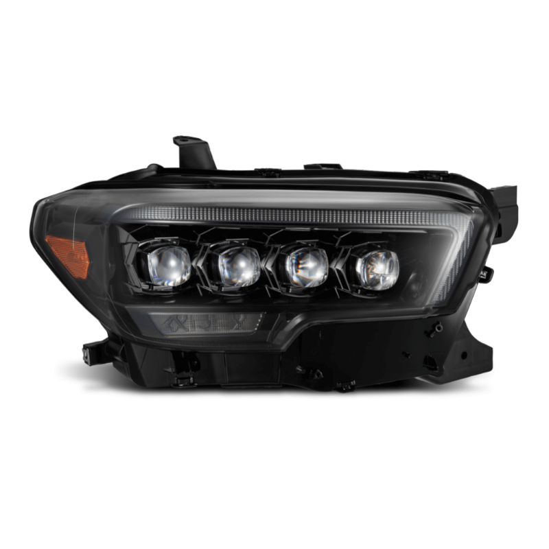 Exclusive NOVA-Series LED Projector Headlights | Amber/Clear DRL Fits 2016-2023 Toyota Tacoma