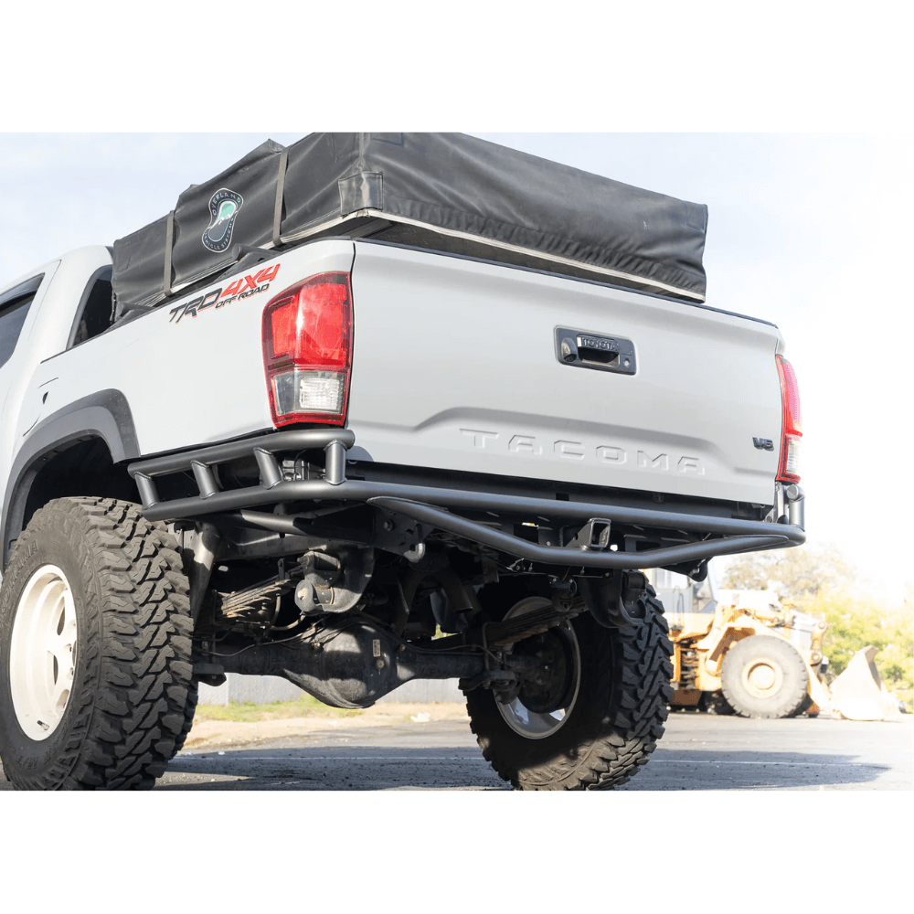 "Black Diamond Series" High Clearance Rear Bumper Fits 2016-2023 Toyota Tacoma