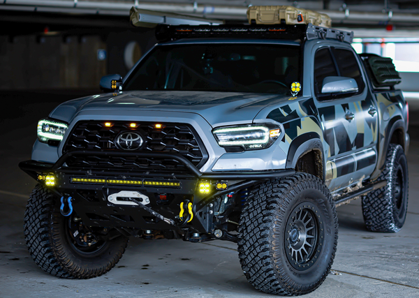 Hybrid Front Bumper Fits 2016-2023 Toyota Tacoma