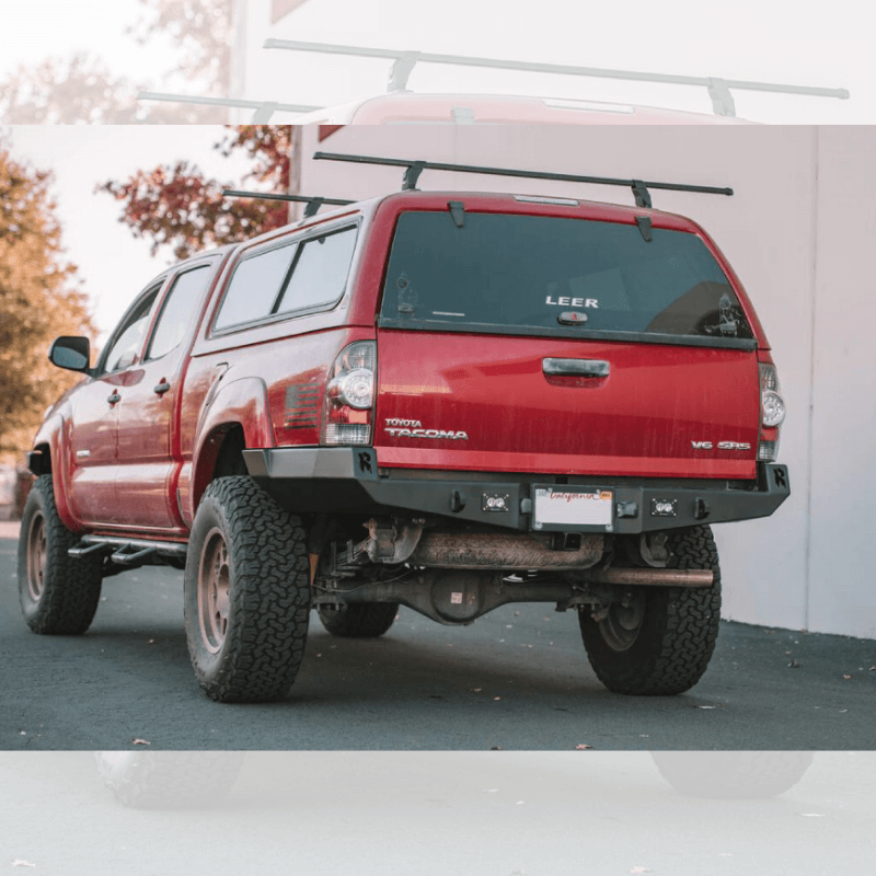 High Clearance Rear Plate Bumper Fits 2005-2015 Toyota Tacoma