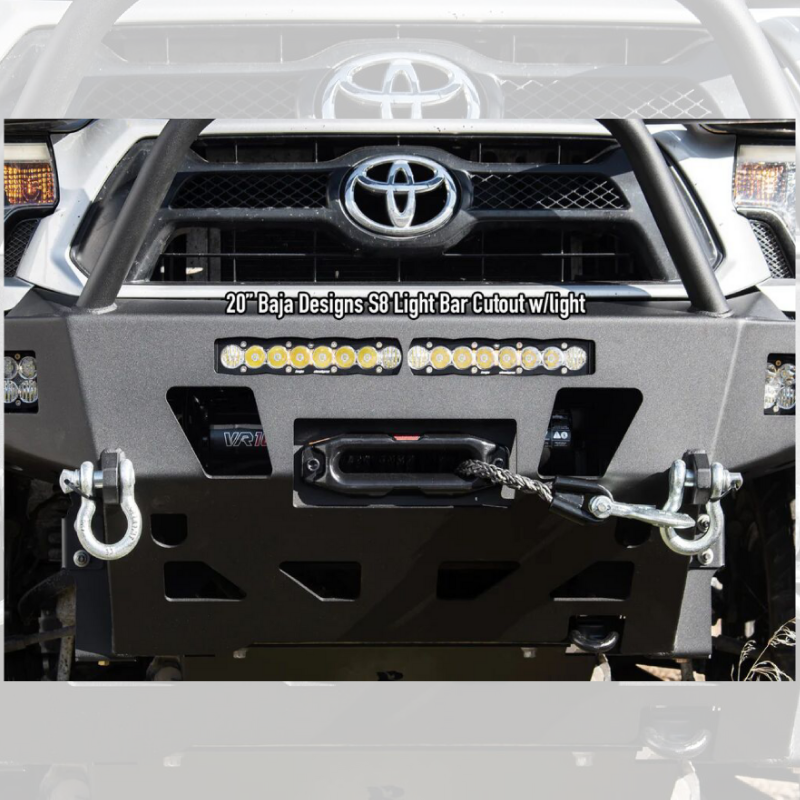 "Defender" Front Bumper Fits 2005-2015 Toyota Tacoma