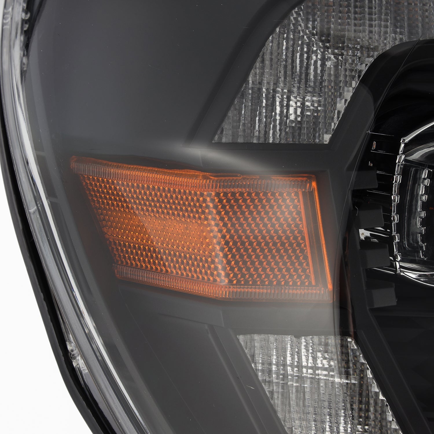 NOVA-Series LED Projector Headlights | Amber/Clear DRL Fits 2012-2015 Toyota Tacoma