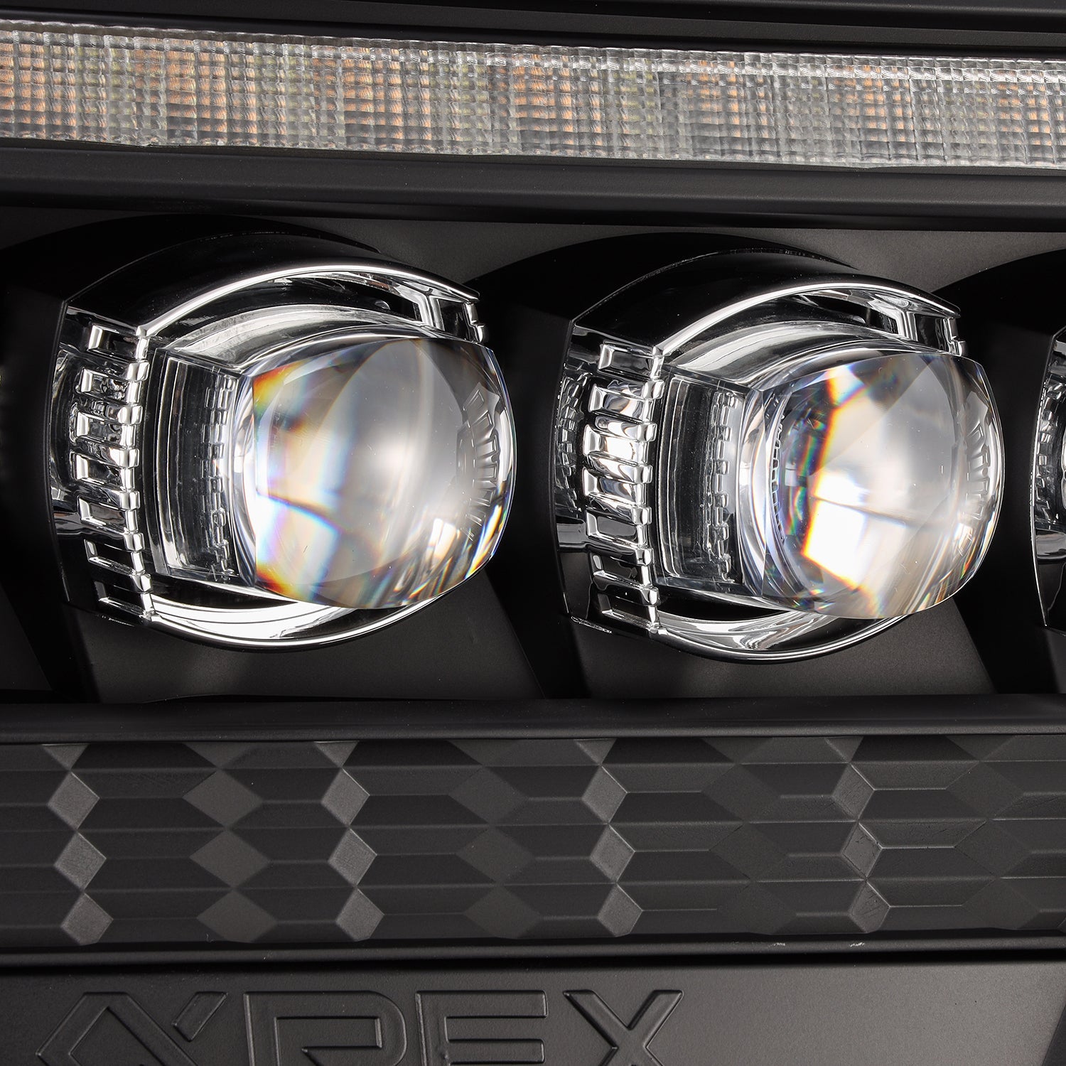 NOVA-Series LED Projector Headlights | Amber/Clear DRL Fits 2012-2015 Toyota Tacoma