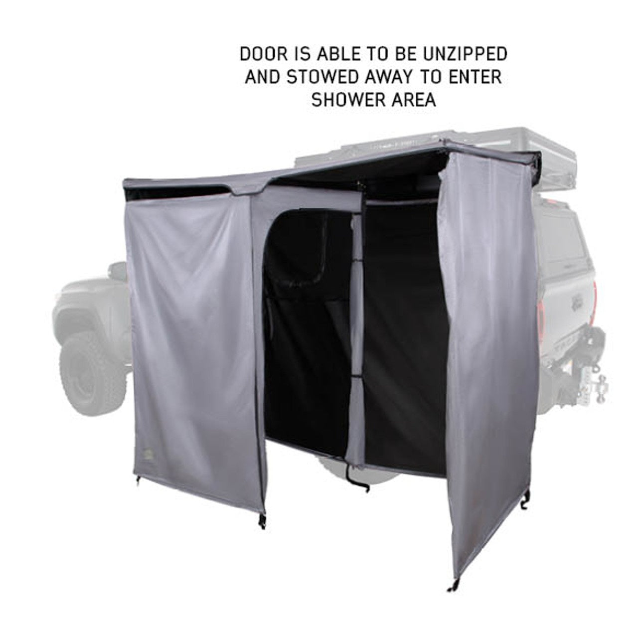HD Nomadic 2 Person Quick Deploying Car-Side Shower & Privacy Room Combo