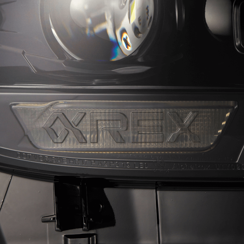 Exclusive LUXX-Series LED Projector Headlights | Amber/Clear DRL Fits 2016-2023 Toyota Tacoma