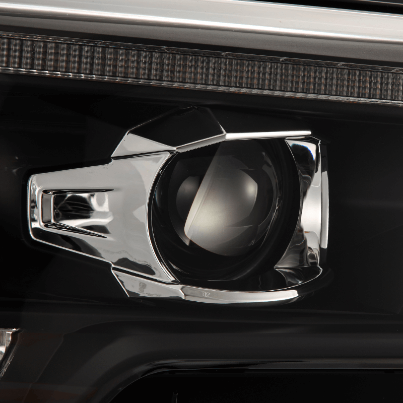Exclusive LUXX-Series LED Projector Headlights | Amber/Clear DRL Fits 2016-2023 Toyota Tacoma