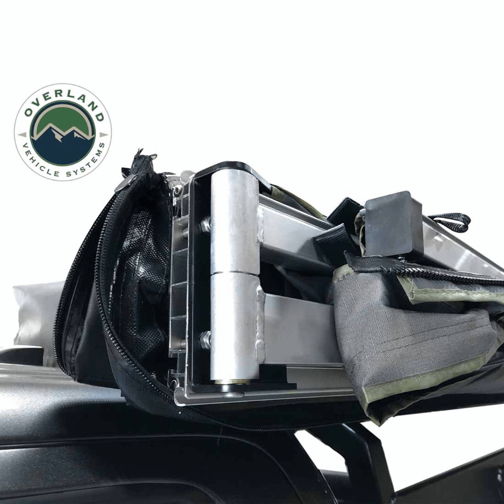 HD Nomadic 270 LT Awning - Dark Gray With Black Travel Cover Universal