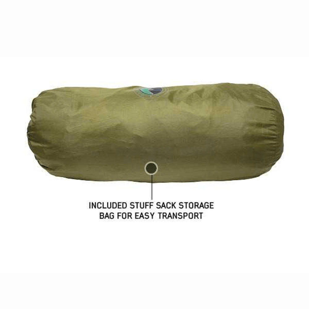 HD Nomadic Awning Room Enclosure, Grey Body, Green Trim (4 Walls & Floor)