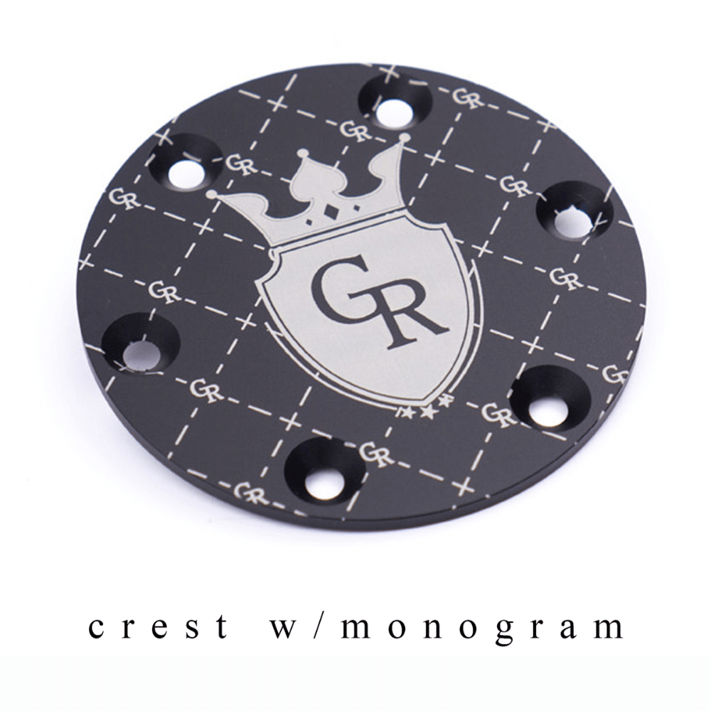 Horn Delete Plate Kit – Black