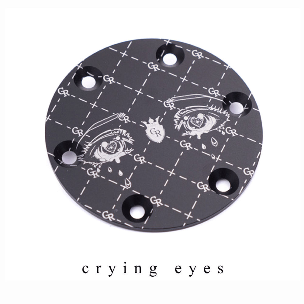 Horn Delete Plate Kit – Black