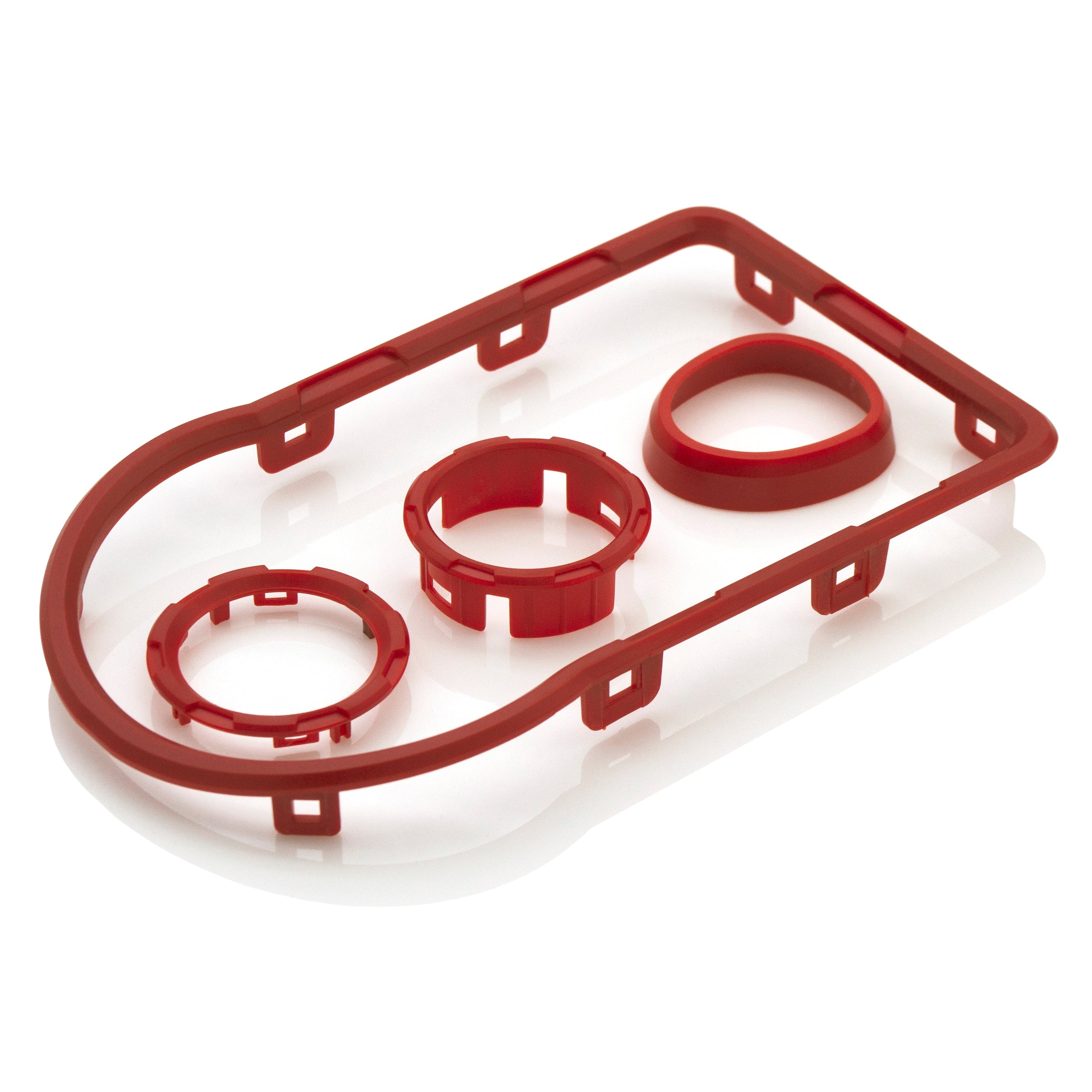 Interior Chrome Delete Kit Fits 2016-2023 Toyota Tacoma