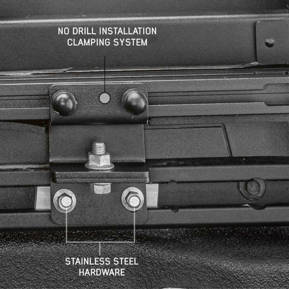 MagPak - Camper Shell/Roof Top Tent Combo with Lights, Rear Molle Panel, Side Tie Downs, Front & Rear Windows