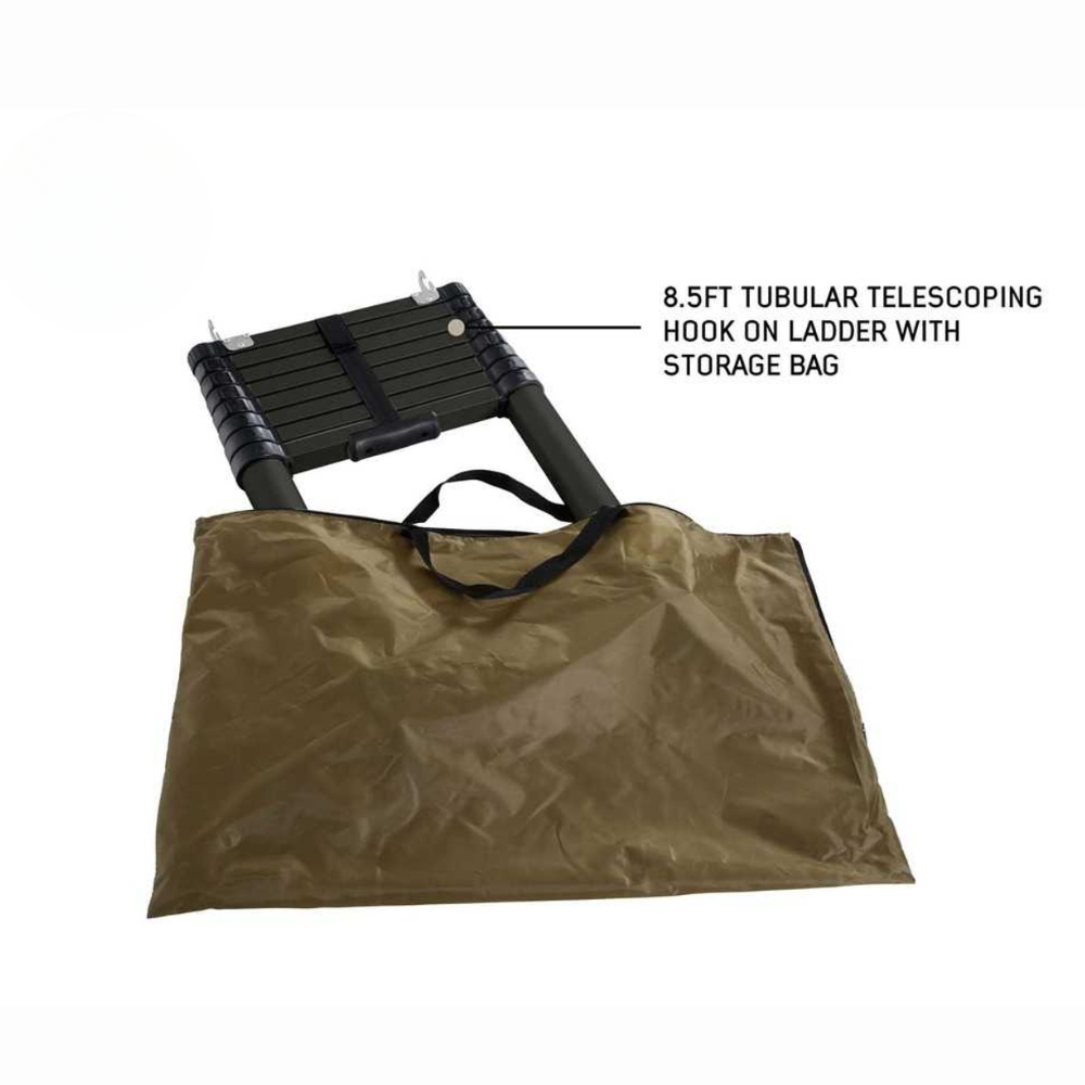 Mamba III Aluminum Roof Top Tent Ladder With Carrying Bag