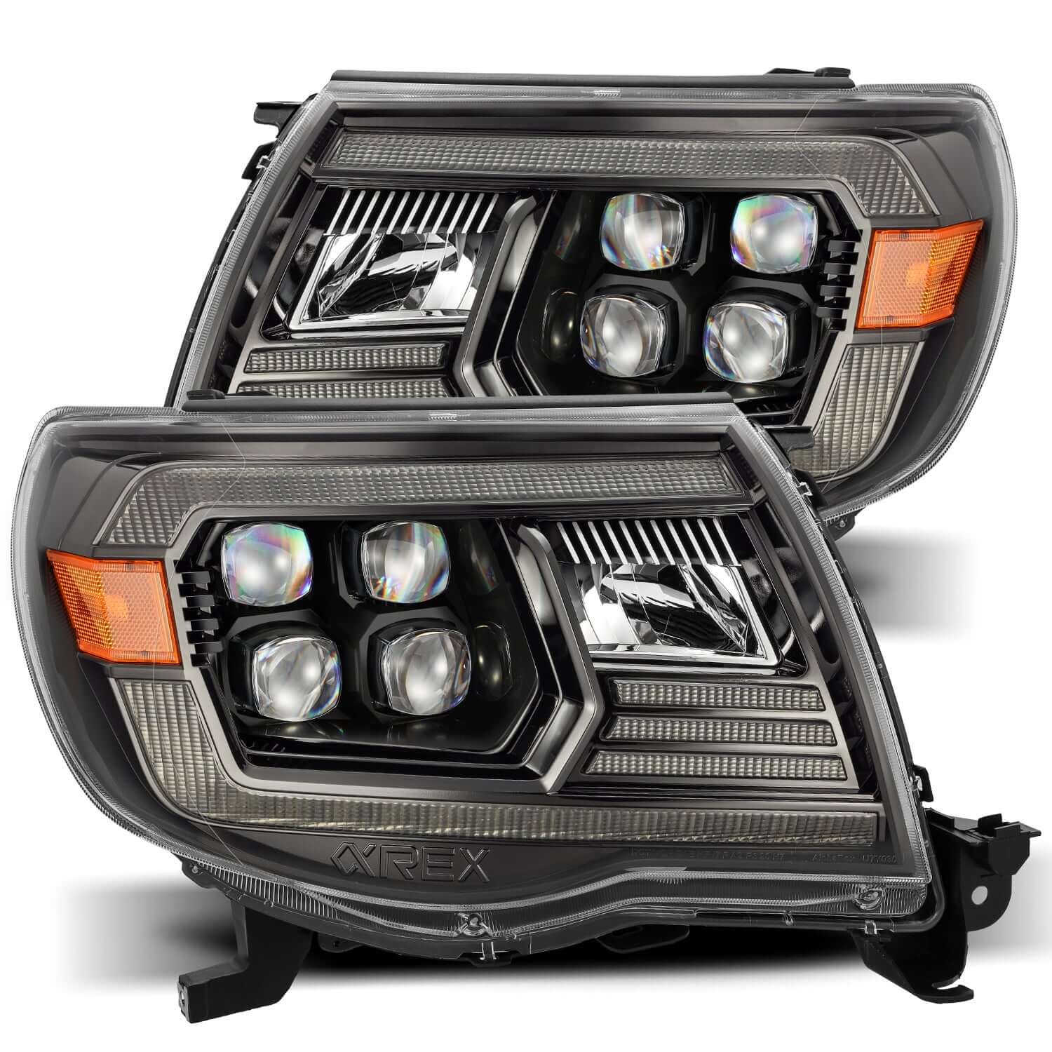 NOVA-Series LED Projector Headlights | Clear DRL Fits 2005-2011 Toyota Tacoma