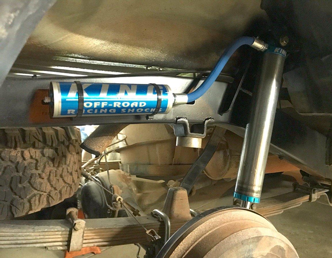 12" OSR Outboard Shock Relocation Fits 1995-2004 Toyota Tacoma