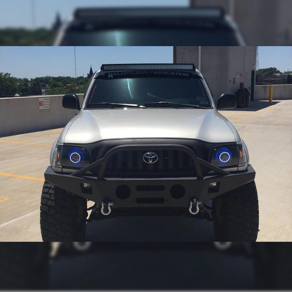 "SUMMIT" Front Plate Bumper Fits 1996-2004 Toyota Tacoma