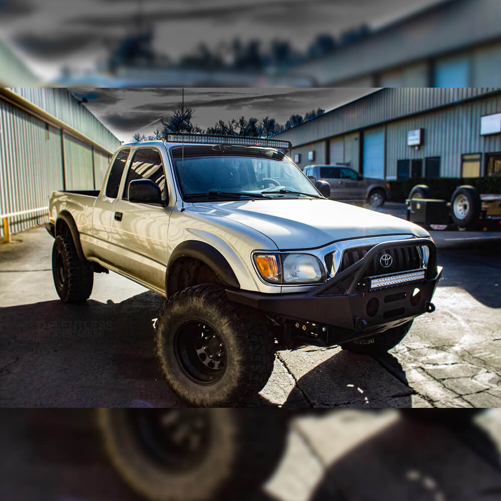 "SUMMIT" Front Plate Bumper Fits 1996-2004 Toyota Tacoma
