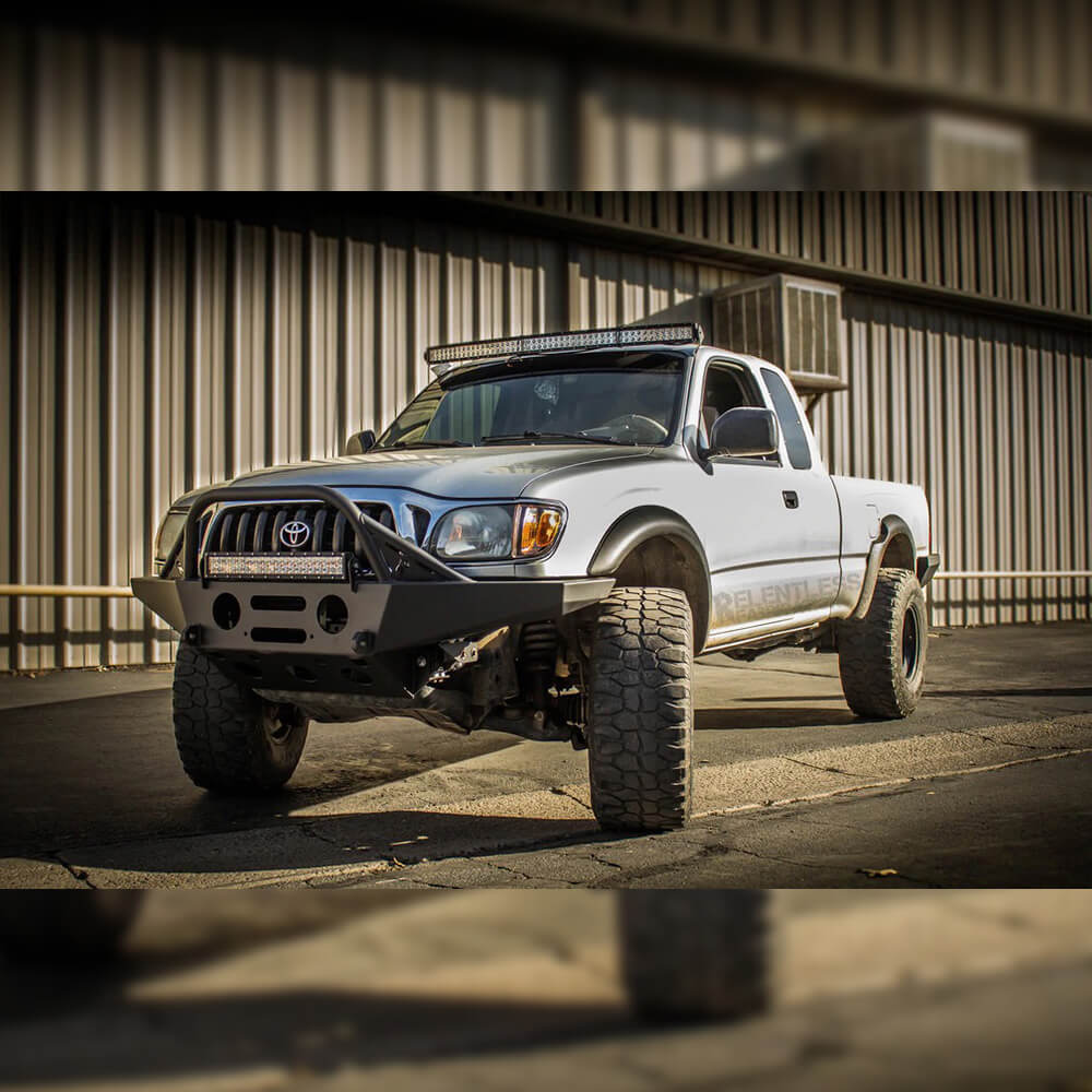 "SUMMIT" Front Plate Bumper Fits 1996-2004 Toyota Tacoma