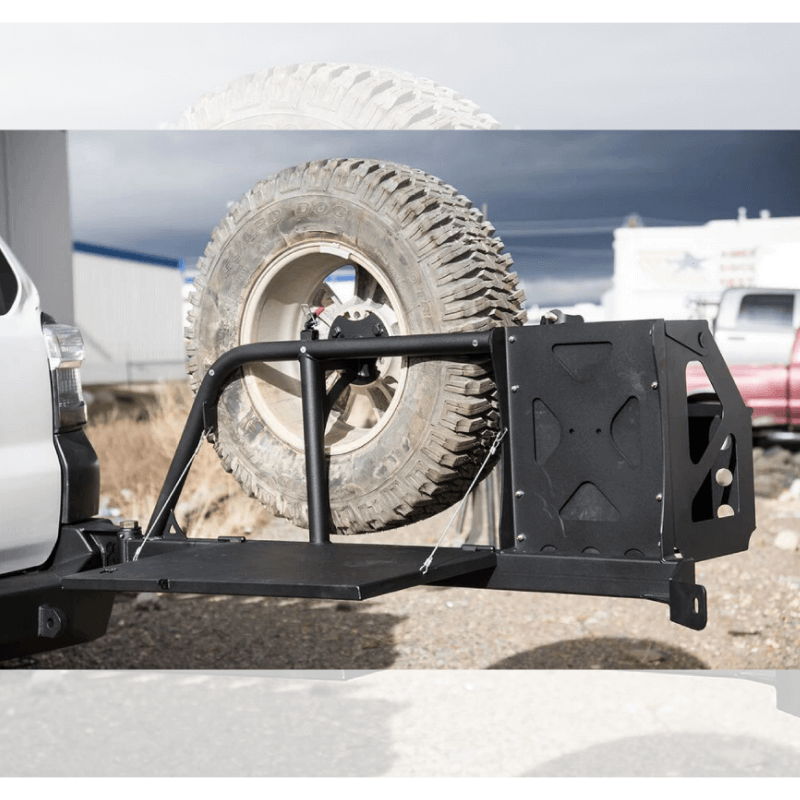 High Clearance Rear Plate Bumper Fits 2005-2015 Toyota Tacoma