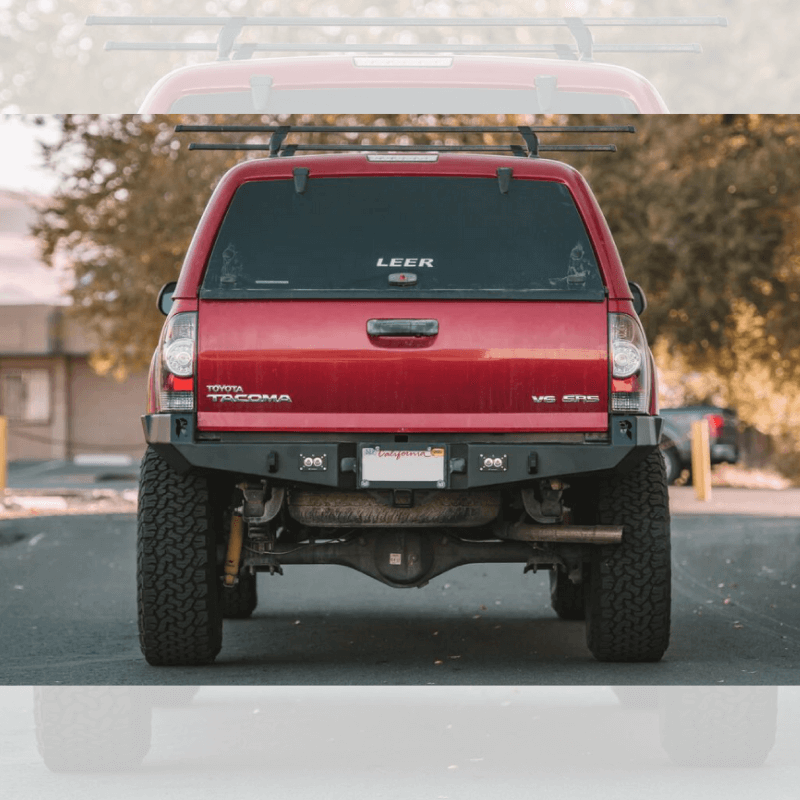 High Clearance Rear Plate Bumper Fits 2005-2015 Toyota Tacoma