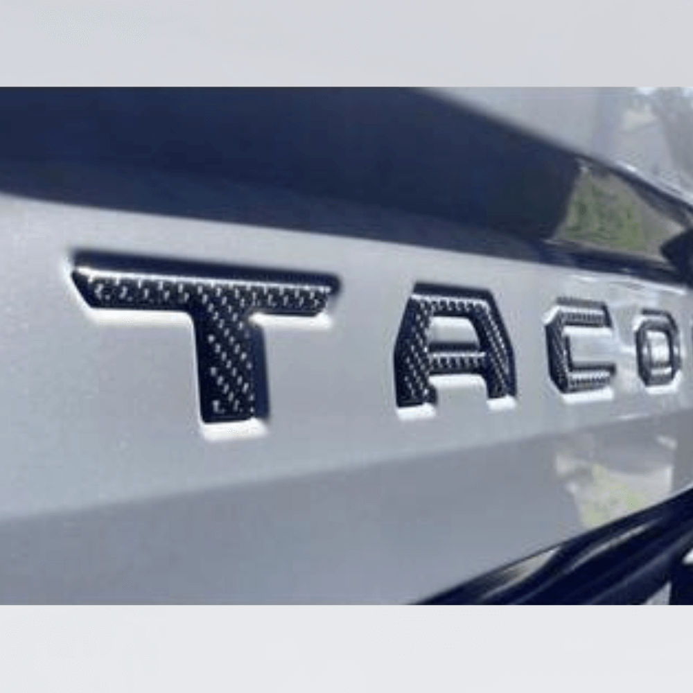 Tailgate Letter Insert fits 2016-2023 Toyota Tacoma