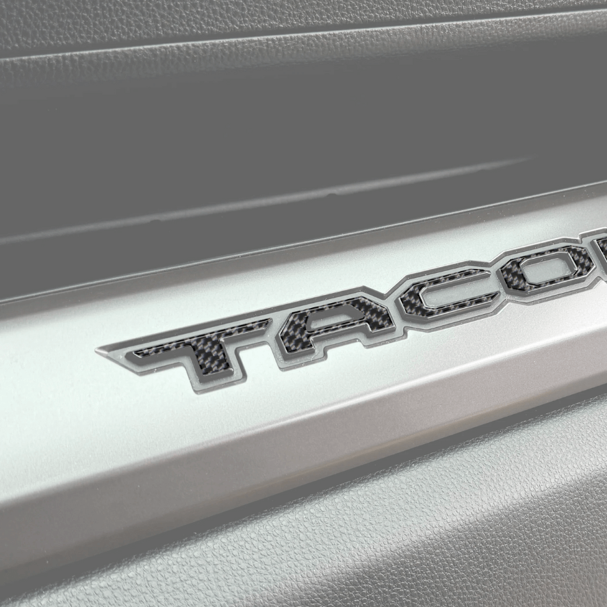 Glovebox Letter Overlays fits 2024+ Toyota Tacoma