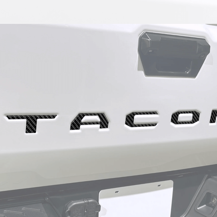 Tailgate Letter Inserts fits 2024+ Toyota Tacoma