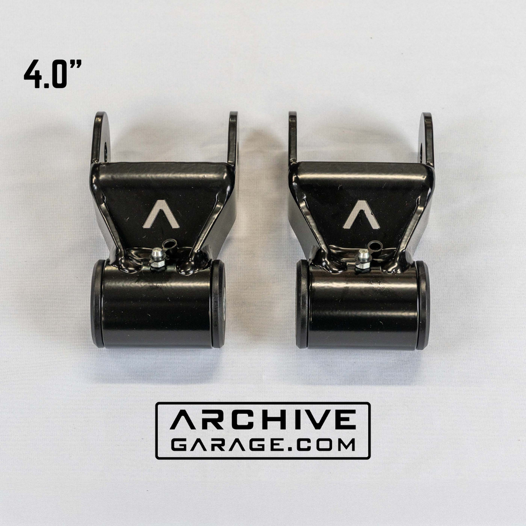 Archive Garage Shackles & Bushings Fits 2005-2023 Toyota Tacoma