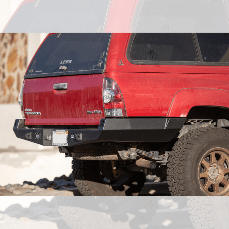 High Clearance Rear Plate Bumper Fits 2005-2015 Toyota Tacoma