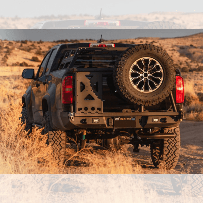 High Clearance Rear Plate Bumper Fits 2005-2015 Toyota Tacoma