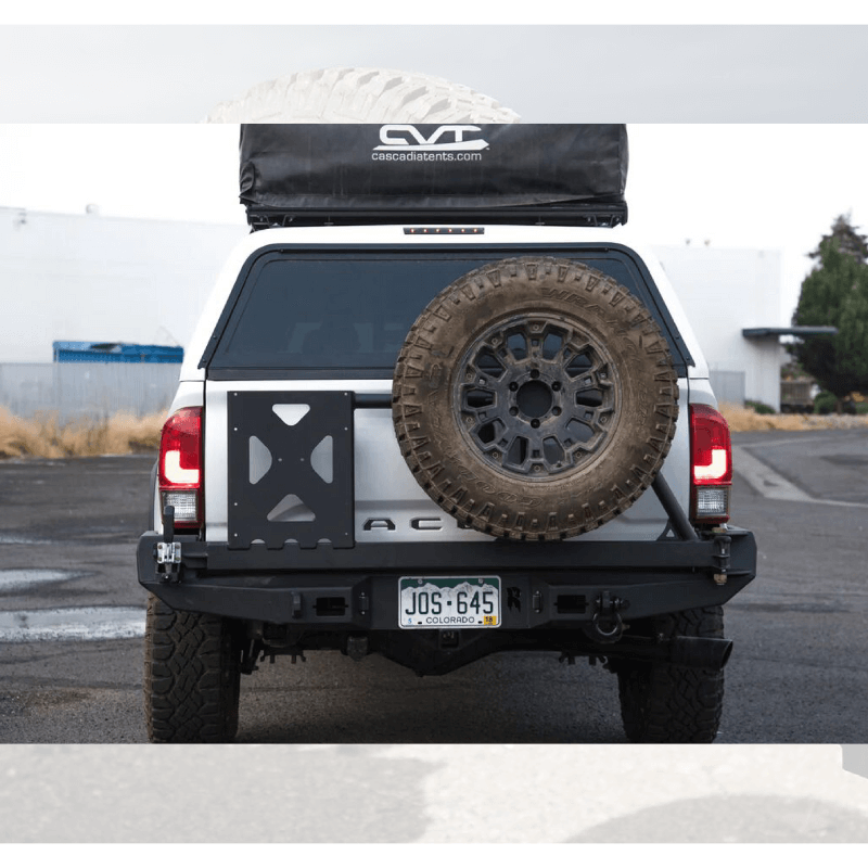 High Clearance Rear Plate Bumper Fits 2005-2015 Toyota Tacoma