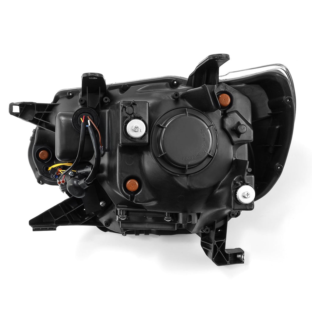 NOVA-Series LED Projector Headlights | Amber/Clear DRL Fits 2012-2015 Toyota Tacoma