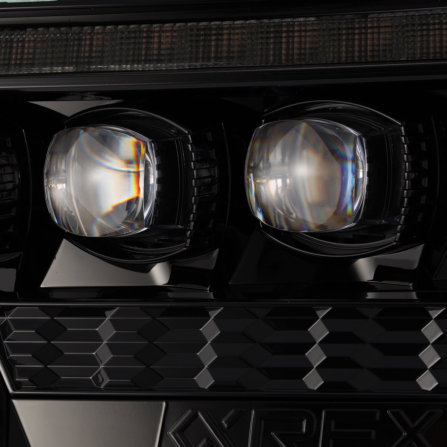 NOVA-Series LED Projector Headlights | Amber/Clear DRL Fits 2012-2015 Toyota Tacoma