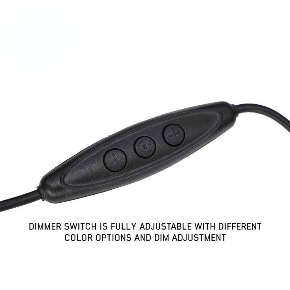 Flexible 47" LED Light with Dimmer and Adaptor for Roof Top Tent and Awning