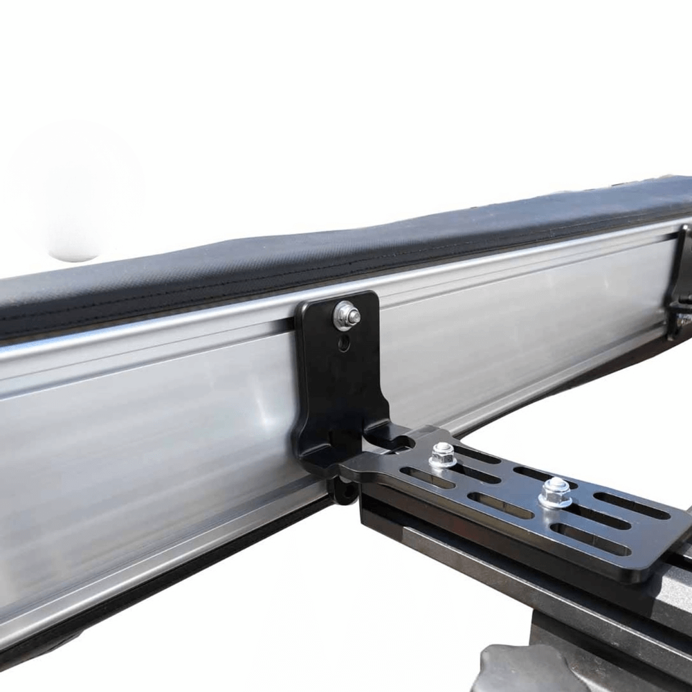 HD Nomadic 270 LT Awning - Dark Gray With Black Travel Cover Universal