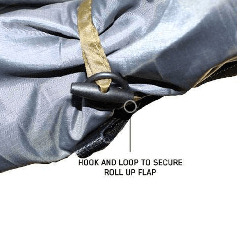 HD Nomadic Awning Room Enclosure, Grey Body, Green Trim (4 Walls & Floor)