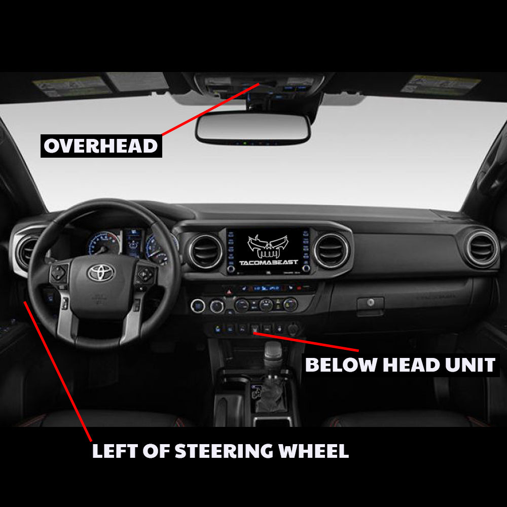 Switch Illumination Harness Fits 2016-2023 Toyota Tacoma