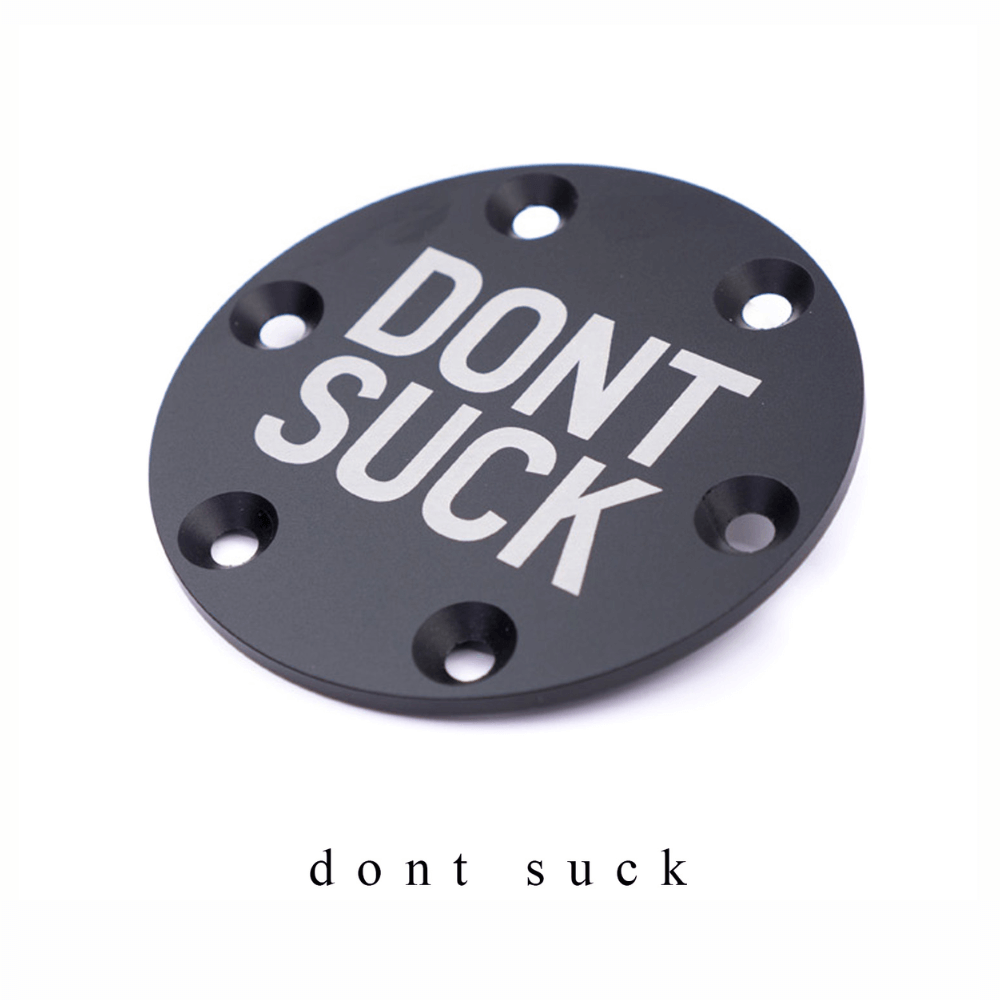 Horn Delete Plate Kit – Black