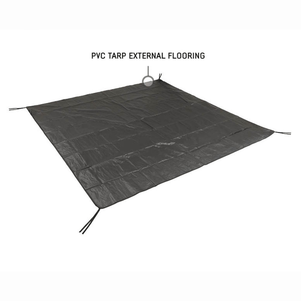 Hub Centric Ground Tent - Black Body & Grey Rainfly